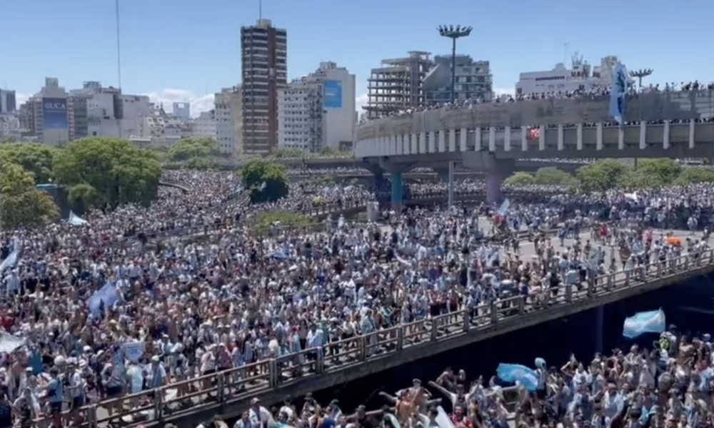 world cup parade buenos aires